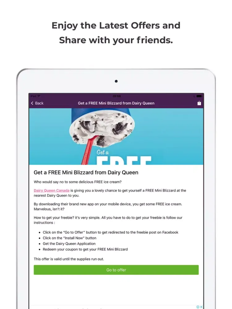 صور Canadian Savers iPad 