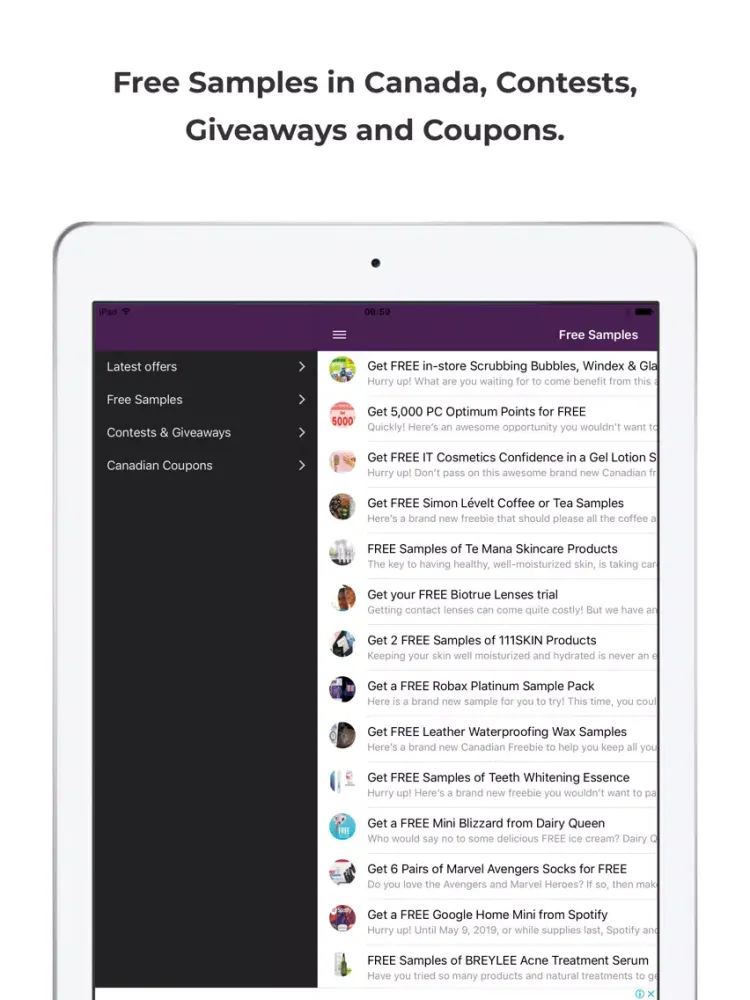 صور Canadian Savers iPad 