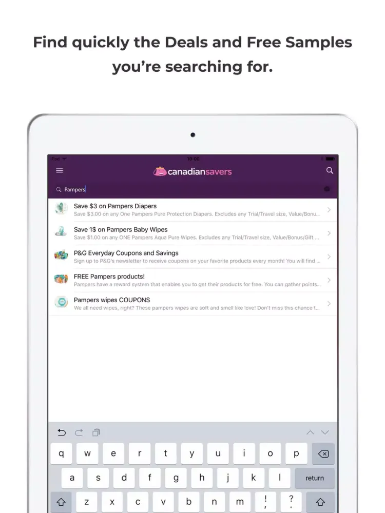 صور Canadian Savers iPad 