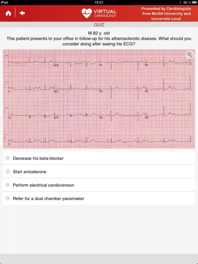 تصاویر Virtual Cardiology by McGill University cardiologists and cardiologists from‎ Université Laval iPad 
