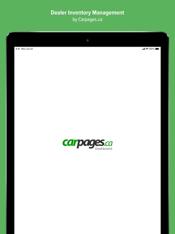Capturas de pantalla de Carpages.ca Dashboard iPad 