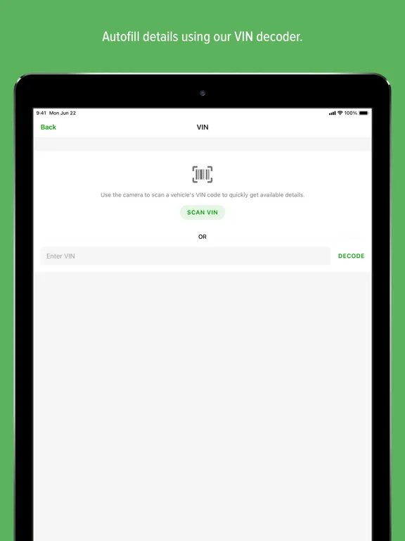 Capturas de pantalla de Carpages.ca Dashboard iPad 