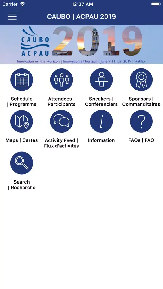 CAUBO|ACPAU Conference سکرین شاٹس