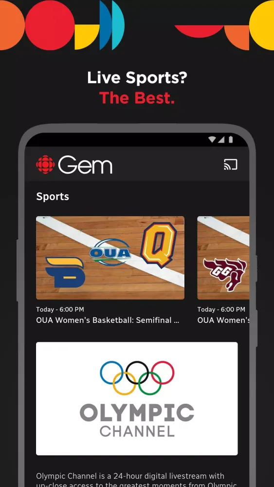 Capturas de pantalla de CBC Gem: Shows & Live TV