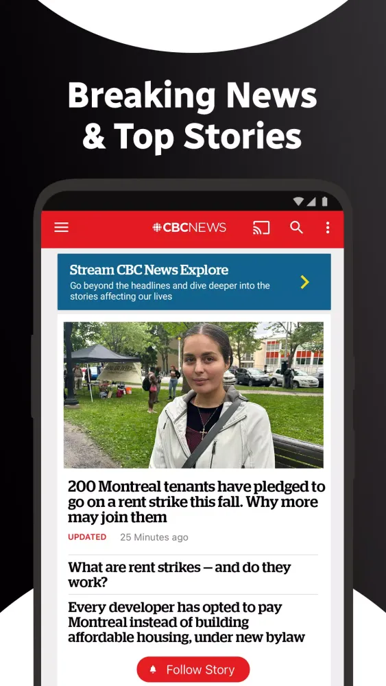 CBC News應用截圖