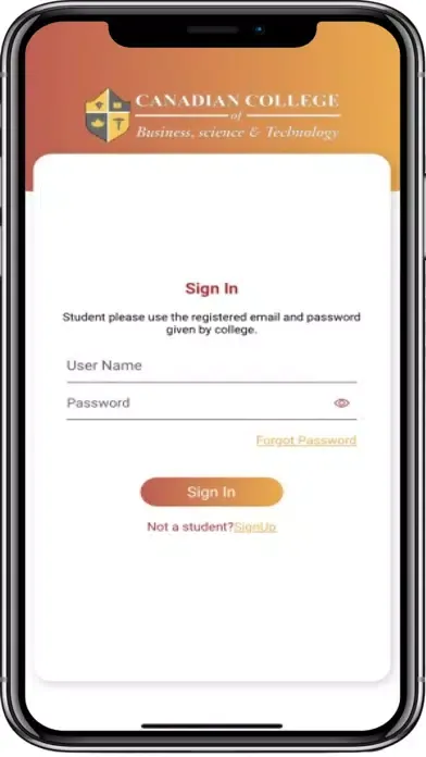 Screenshot di CCBST eStudent