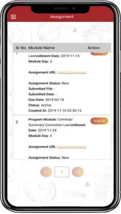 Screenshot di CCBST eStudent