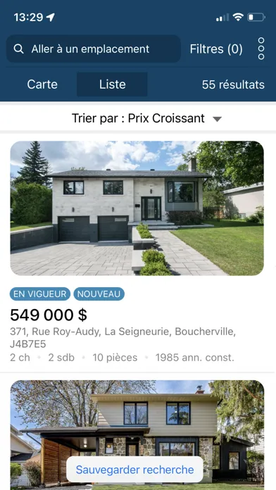 Скриншоты Centris.ca