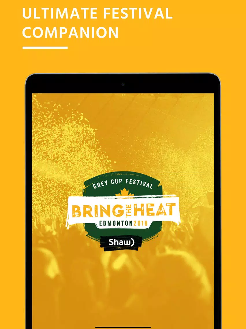 Screenshot di Grey Cup Festival 2018 iPad 