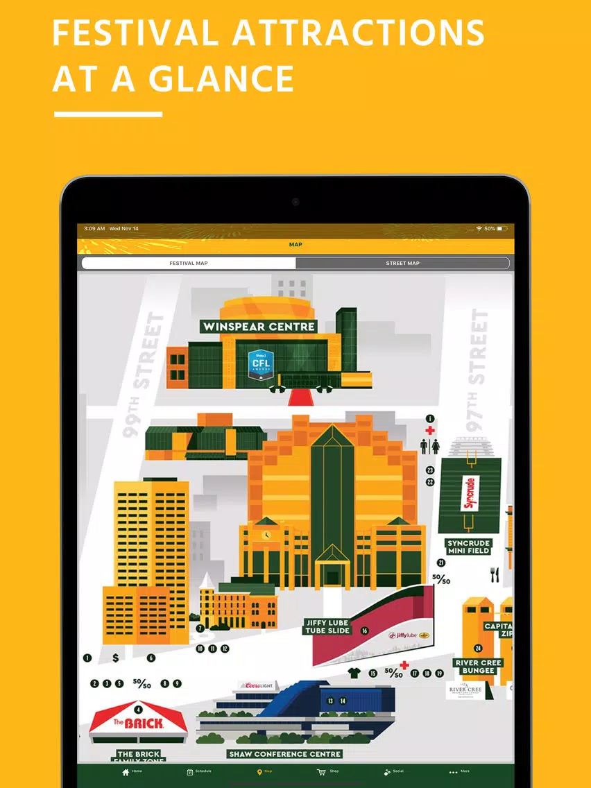 Screenshot di Grey Cup Festival 2018 iPad 