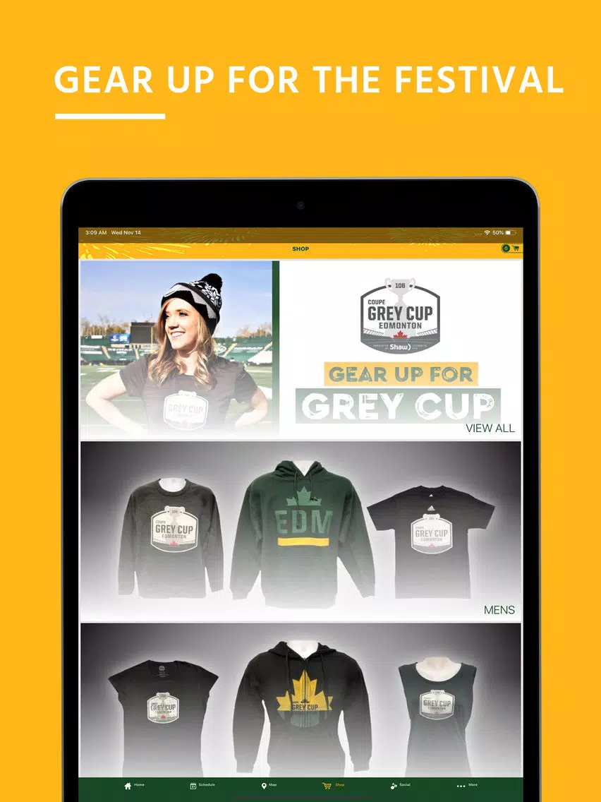Screenshot di Grey Cup Festival 2018 iPad 