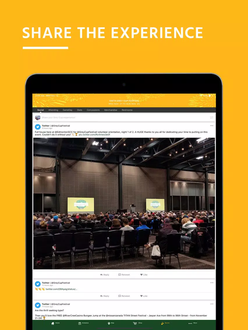 Screenshot di Grey Cup Festival 2018 iPad 
