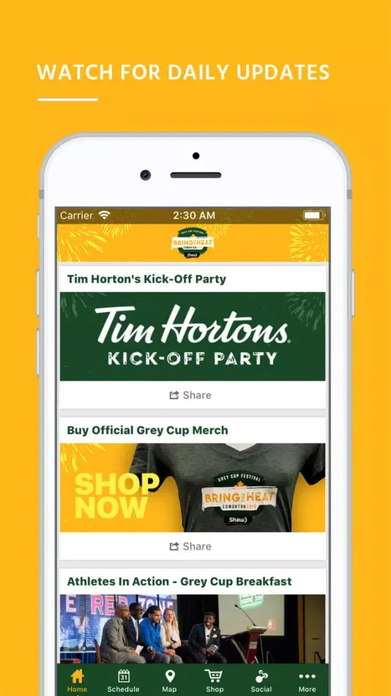 Grey Cup Festival 2018 Screenshots
