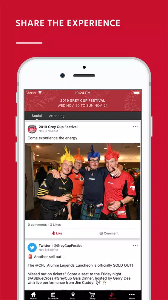 2019 Grey Cup Festival应用截图
