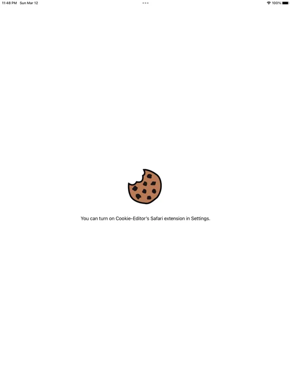 Cookie-Editor iPad  سکرین شاٹس