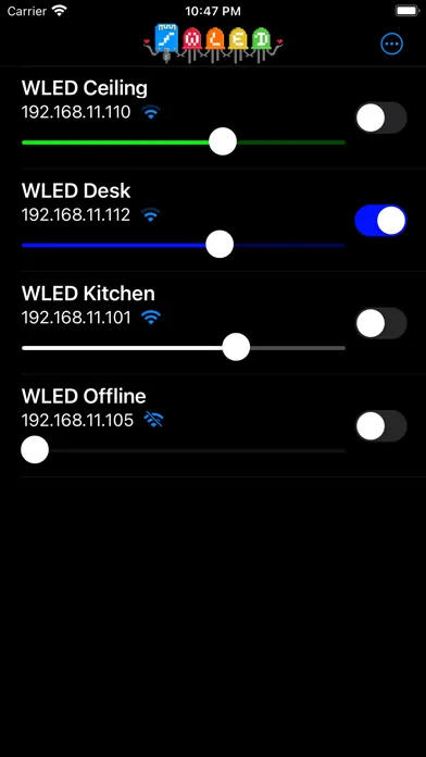 WLED Native Screenshots
