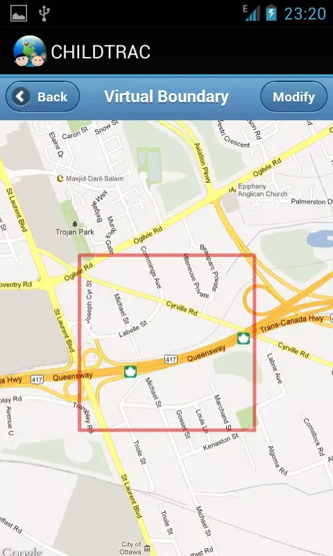 CHILDTRAC Screenshots