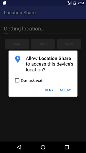 Location Share Screenshots