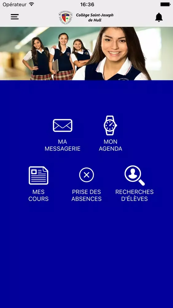 Ảnh chụp màn hình của Collège Saint-Joseph de Hull