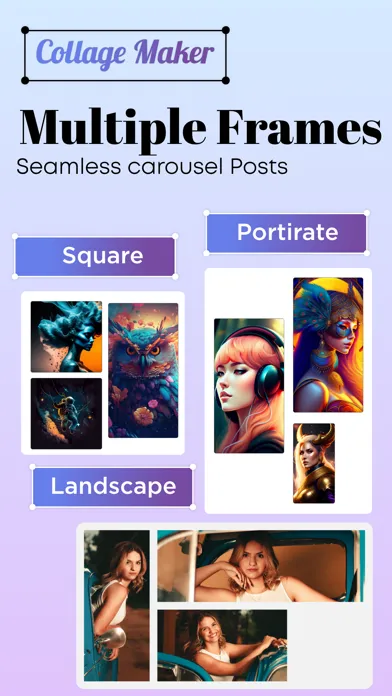 Capturas de pantalla de Collage Maker: Photo Frames