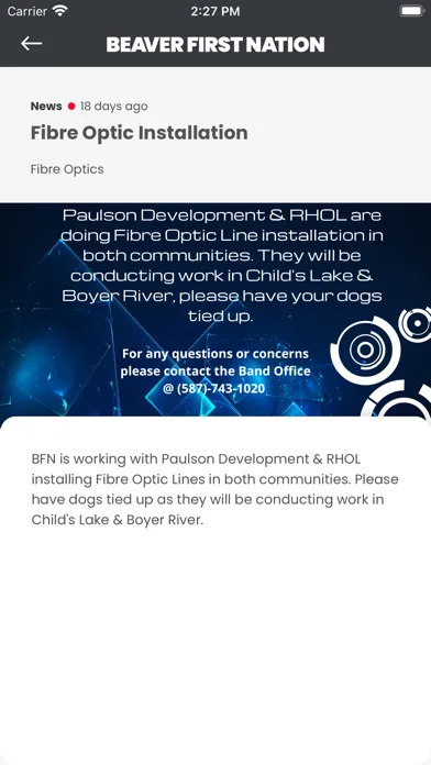 Capturas de pantalla de Beaver First Nation