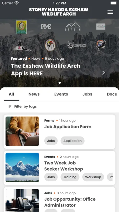 Capturas de pantalla de Stoney Nakoda Wildlife Arch