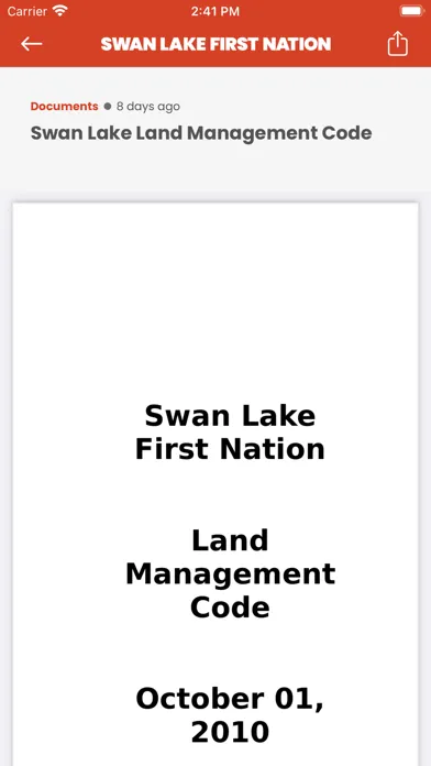 Swan Lake First Nation Screenshots