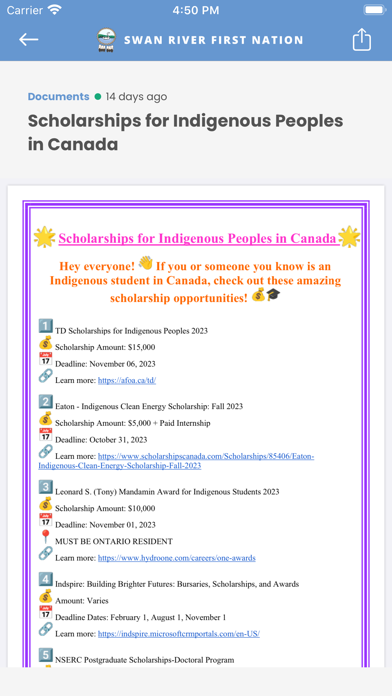 Captures d'écran de Swan River First Nation 457