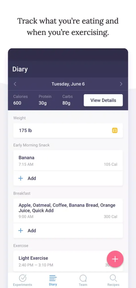 Constant Health Screenshots