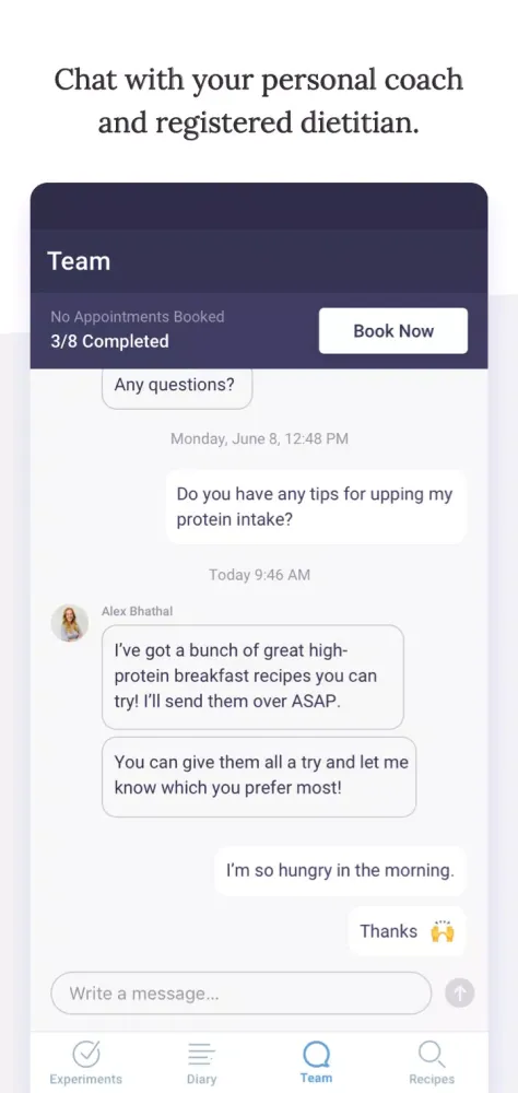 Constant Health Screenshots
