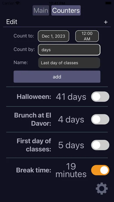 Countdown Time Screenshots