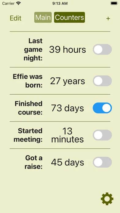 Days Since スクリーンショット