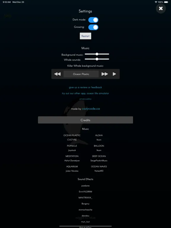 Whale Wiggle iPad  Ekran Görüntüleri