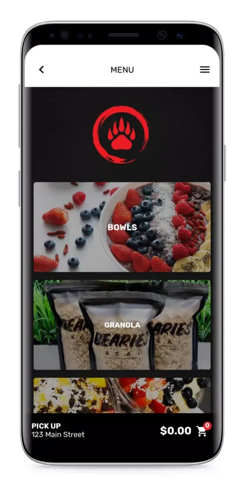 Tangkapan layar Bearies Acai