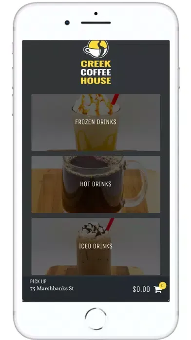 Creek Coffee App স্ক্রিনশট
