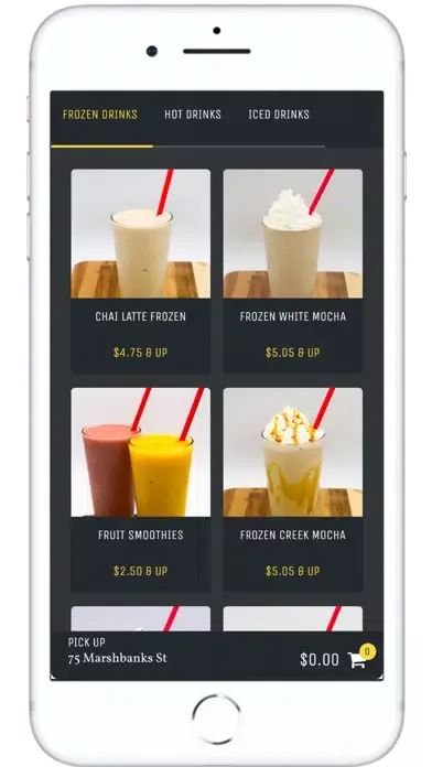 Creek Coffee App স্ক্রিনশট