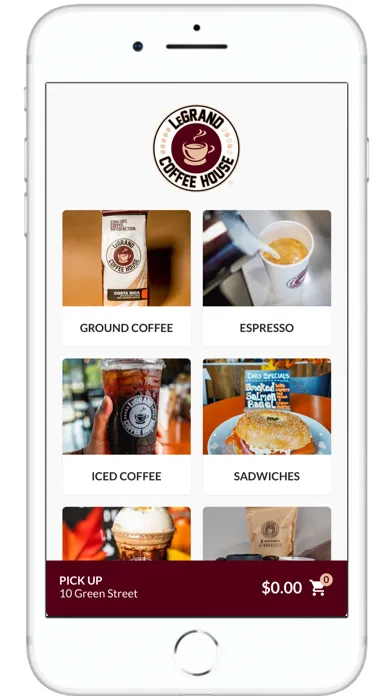 LeGrand Coffee House应用截图