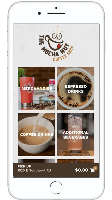 The Mocha Nut Coffee App স্ক্রিনশট