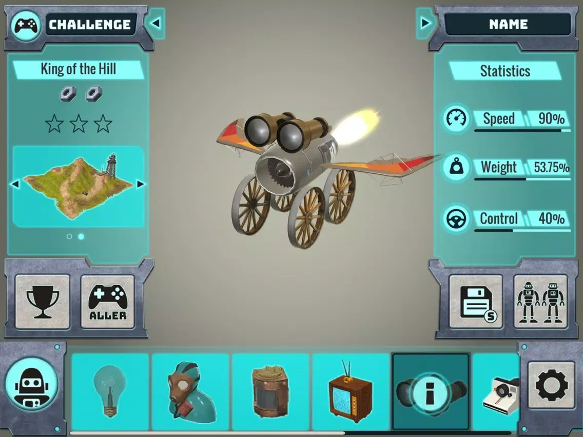 Capturas de pantalla de Artebots iPad 