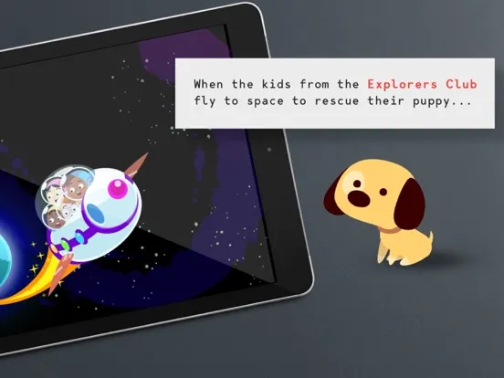 Captures d'écran de The Explorers Club iPad 