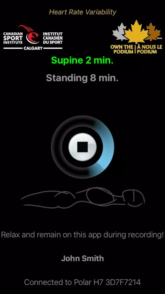 Tangkapan skrin HRV Heart Rate Variability