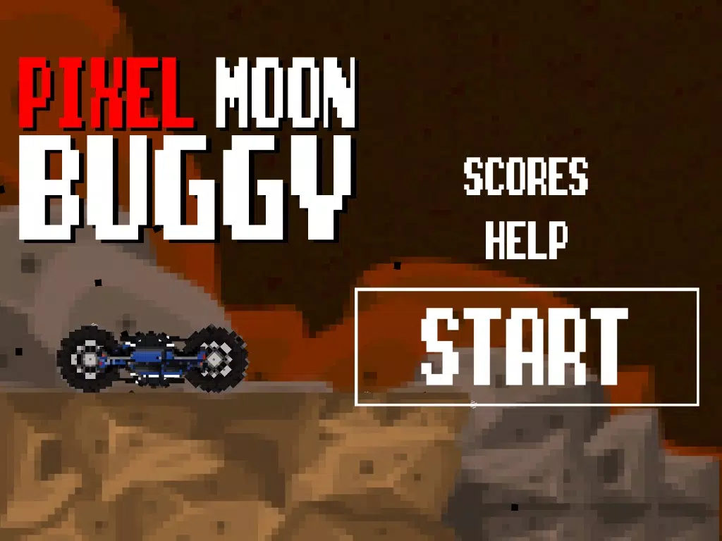 Pixel Moon Buggy iPad  स्क्रीनशॉट