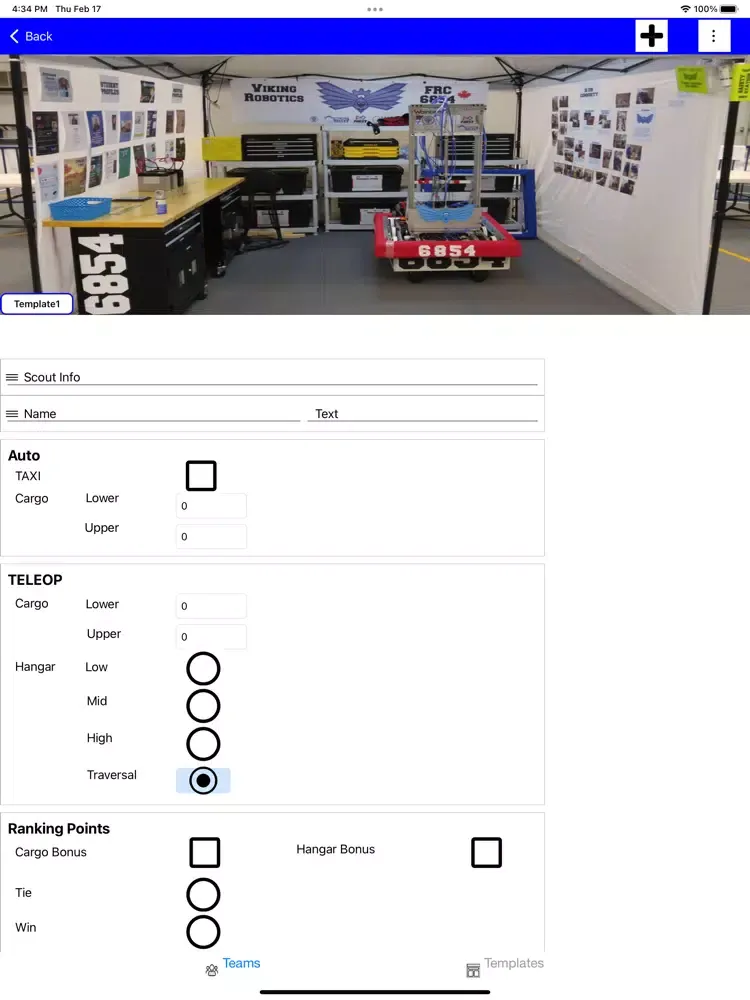 FRC Scouter iPad 應用截圖