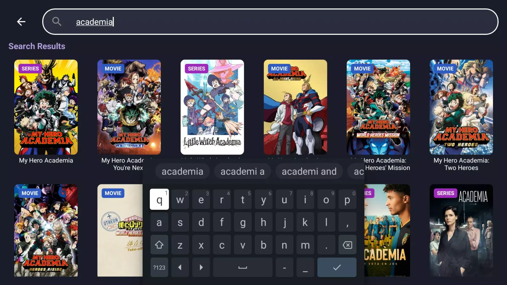 OverseerrTV Screenshots