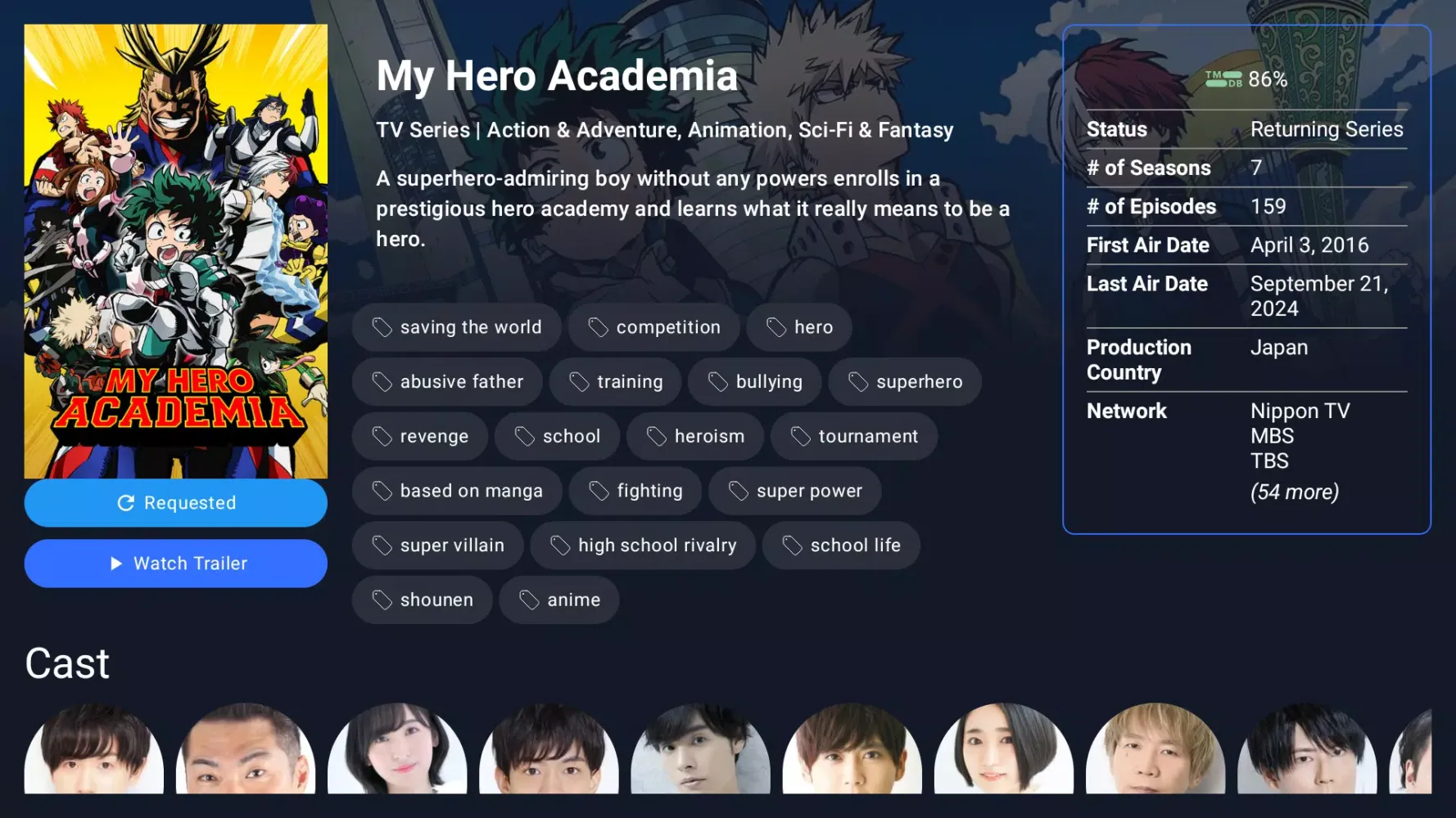 OverseerrTV Screenshots