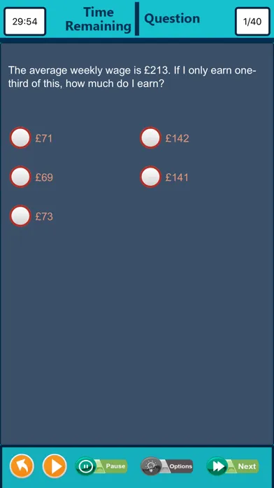 Captures d'écran de Test Your Aptitude