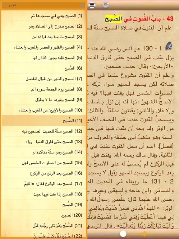 Screenshot di الأذكار للإمام النووي iPad 