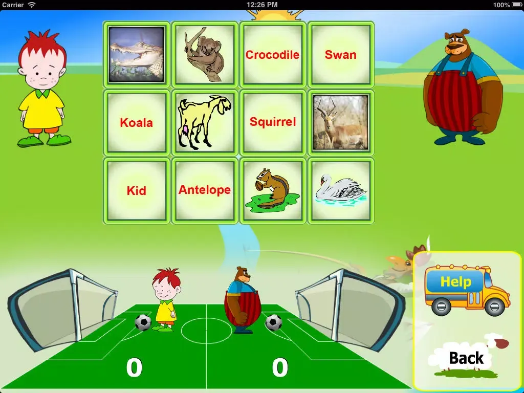 Captures d'écran de Kindergarten - Animals iPad 