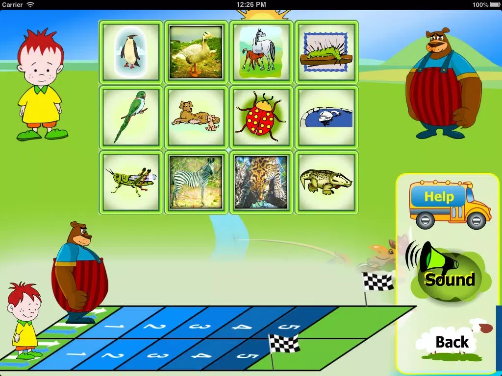 Captures d'écran de Kindergarten - Animals iPad 