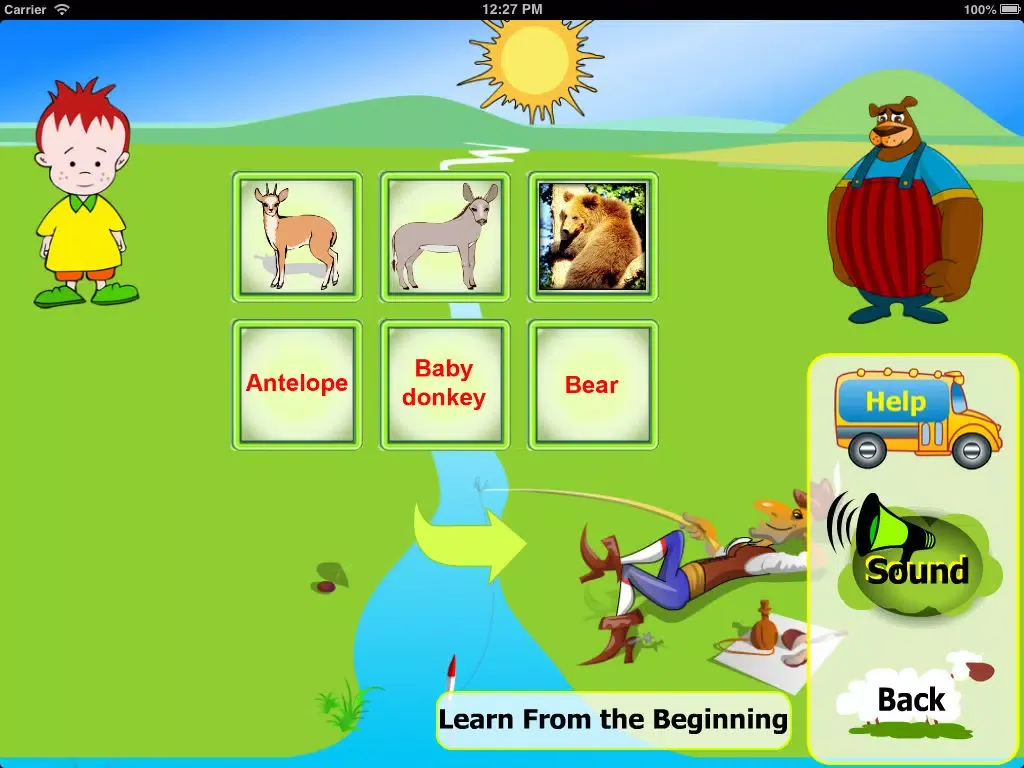 Captures d'écran de Kindergarten - Animals iPad 